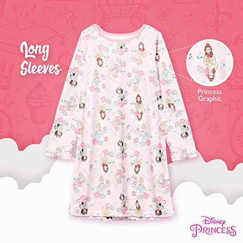 Disney Girls' Princess 3-Pack Nightgown, GIRLS RULE 3, 4 - Image 5