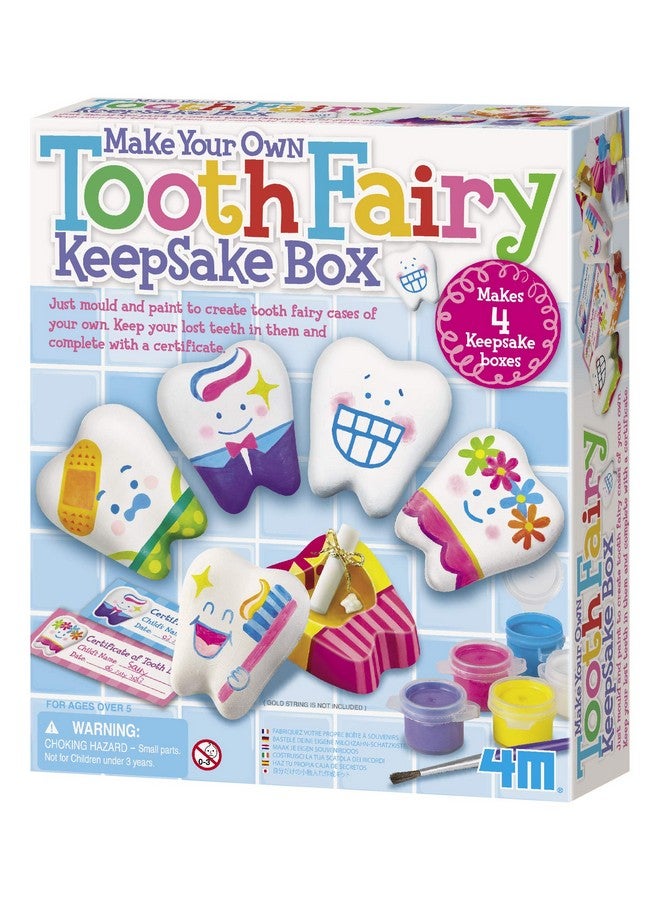 4M اصنع صندوق تذكار جني الأسنان الخاص بك - فنون وحرف للبنات والأولاد - Image 1