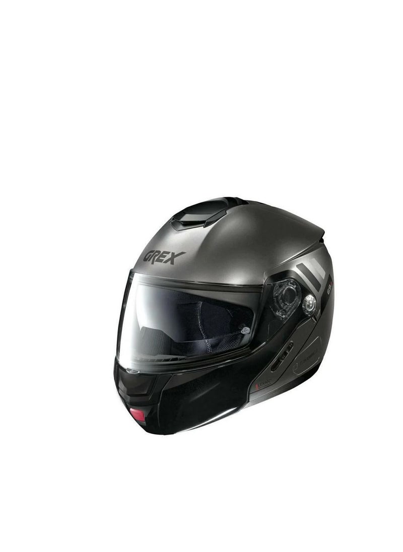 Grex Grex Helmet Flip-Up Grex G9.2 OFFSET N-COM 11 Flat Lava Grey 