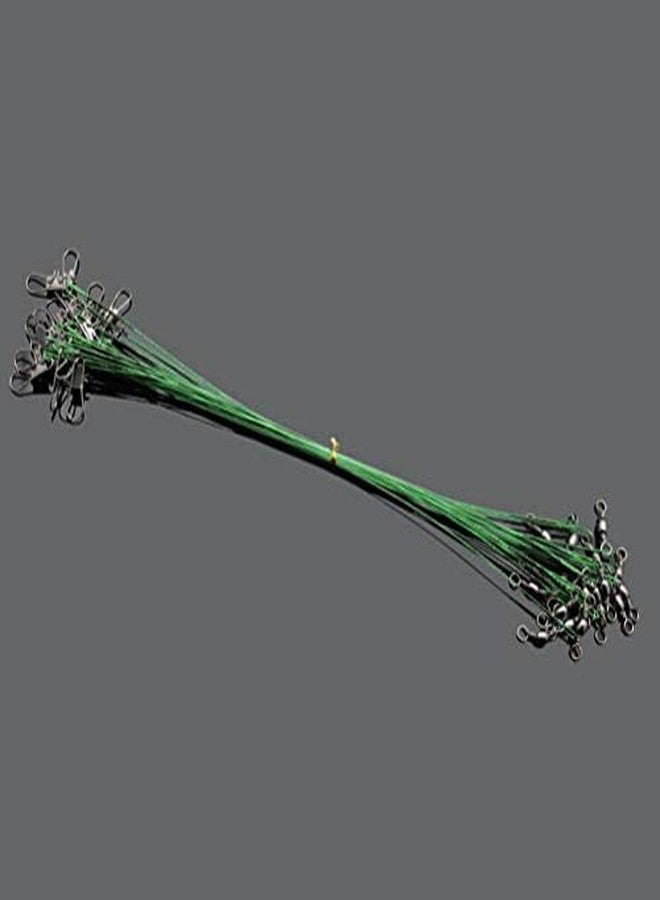 AUF Anti-Bite Fishing Leader Wire with Snap Link and Swivel (15cm,20cm,25cm) 60pcs - Image 4
