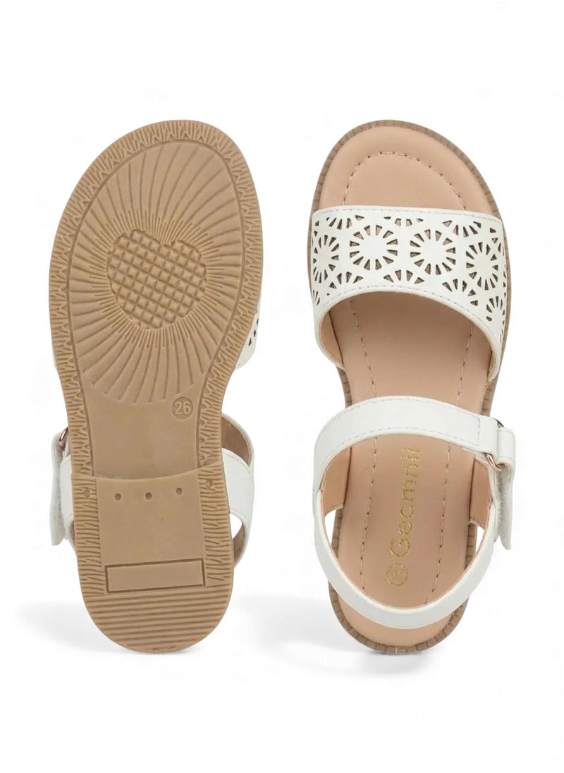 Geoomnii Infant Girls’ Sandals with Backstrap – Soft, Comfortable & Secure Fit - Image 4
