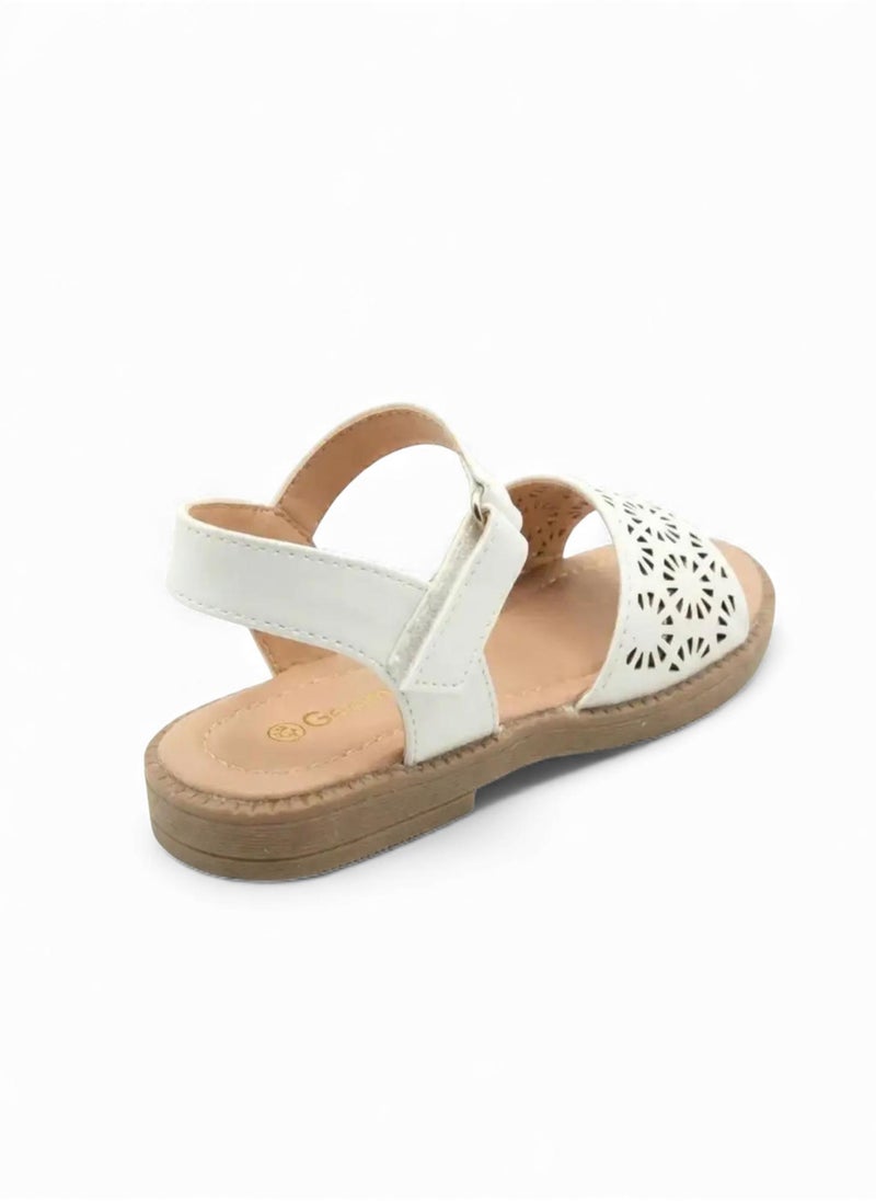 Geoomnii Infant Girls’ Sandals with Backstrap – Soft, Comfortable & Secure Fit - Image 2