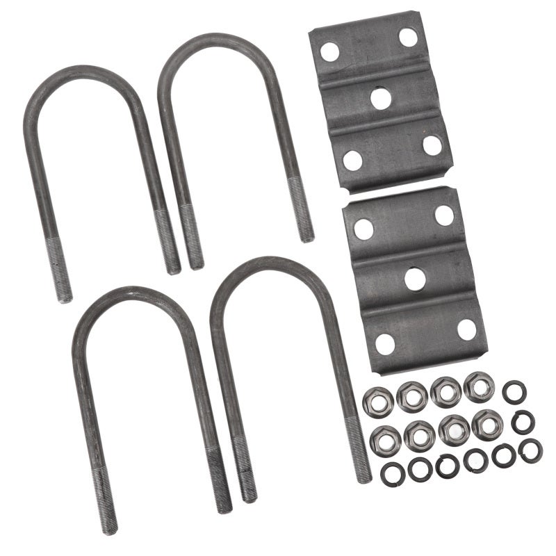Trailer U Bolt Kit: Heavy Duty Rolled Steel, 1/2In Diameter 7In Long U Bolts With 2 Tie Plates - Enhanced Load Capacity, High Compatibility U Bolts For Leaf Springs For 3In Round 5200Lbs To 7000Lbs Tr - Image 3