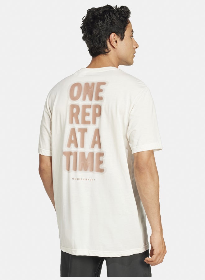 Adidas climacool one rep at a time training men's graphic t-shirt - Image 4