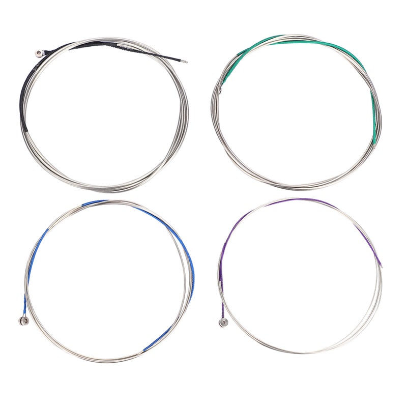 Cello Strings Replacement: 4-Piece Copper Nickel Zinc Alloy Set - Rust-Resistant Durable Coated Strings for 3/4 4/4 Cello Players, Beginners & Enthusiasts - Image 1
