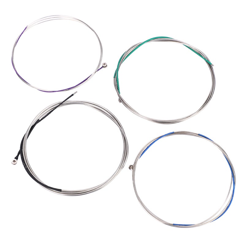 Cello Strings Replacement: 4-Piece Copper Nickel Zinc Alloy Set - Rust-Resistant Durable Coated Strings for 3/4 4/4 Cello Players, Beginners & Enthusiasts - Image 4