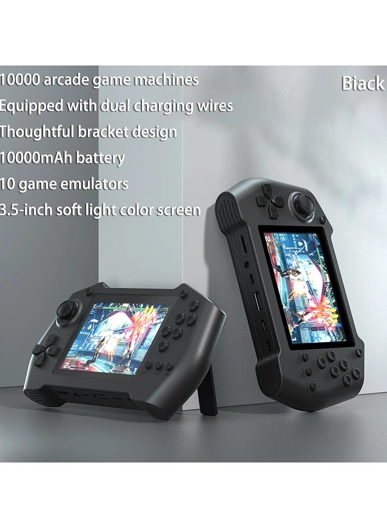 ارواق وحدة تحكم ألعاب محمولة باليد وحدة تحكم ألعاب ريترو مدمجة في بنك الطاقة المحمول وحدة تحكم ألعاب إلكترونية 10000 - Image 1