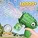 Yunaking Toys for Ages 38 Boys Girls Yunaking 2 Pack Bubble Machine Gun for Kids Rechargeable with Bubble Solutions Kids Toys Gifts for 3 4 5 6 7 8 Years Old Boy Girl Birthday Toy for Kid Toddlers Ages 46 - Image 4