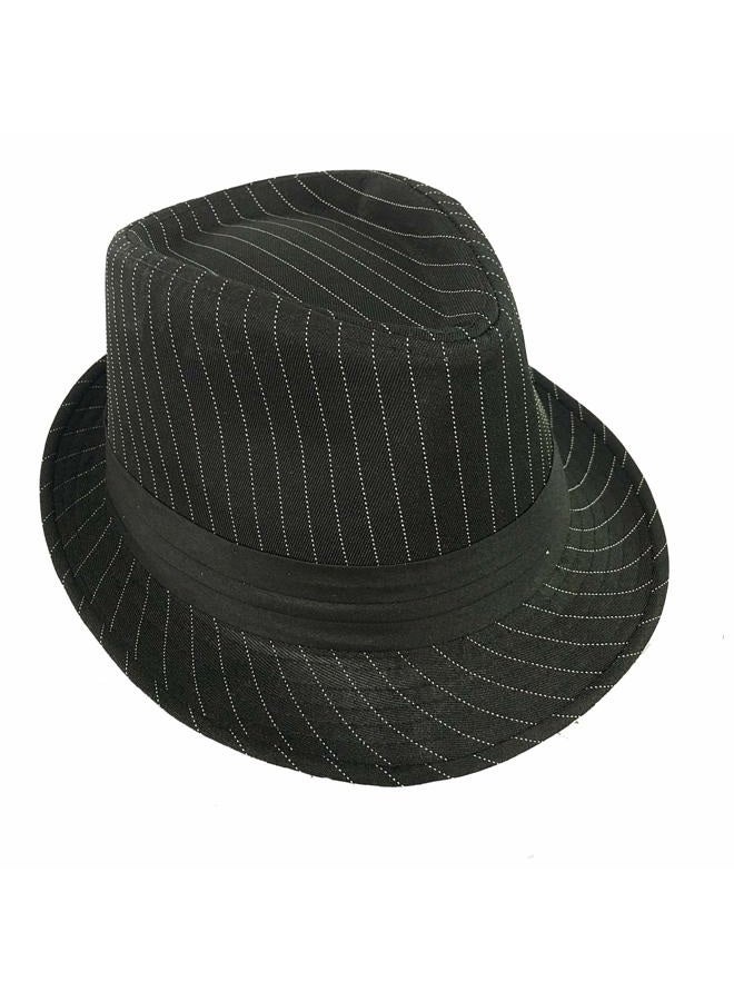 EFORLED 1920s Mens Costume Fedora Hat,Gatsby Gangster Vest,Vintage Pocket Watch,Pre Tied Bow Tie,Tie, Twvest-cswhhat, XL - Image 2