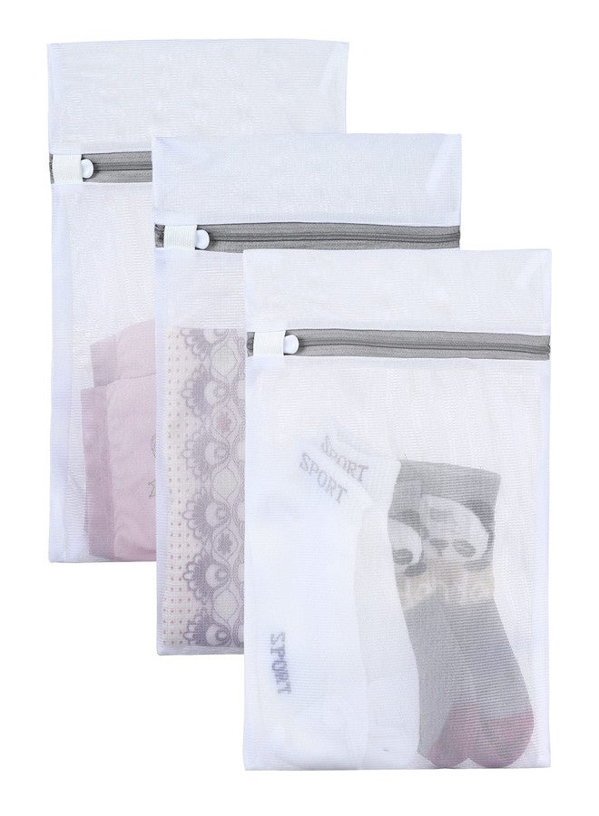 YMHB Mesh Laundry Bag - 3 Pack Durable and Reusable Wash Bag Travel Organization Bag for Garment, Bath Towels, Bed Sheet - Image 1