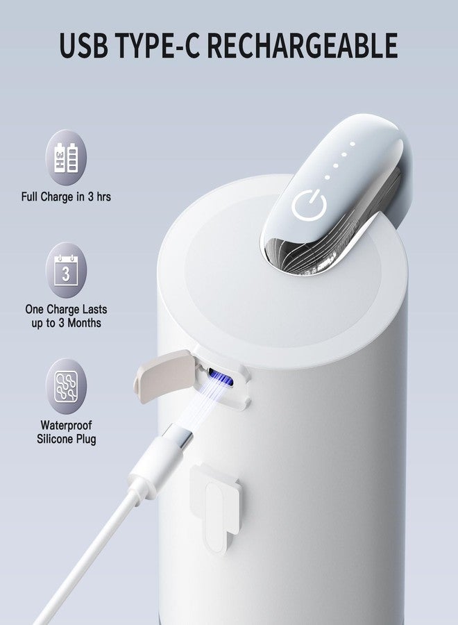 CHICLEW Automatic Foam Soap Dispenser 400ML, Rechargeable Liquid Hand Soap Dispensers Touchless with 4 Adjustable Levels, Motion Sensor Waterproof Wall Mount Foaming Soap Dispenser for Bathroom - Image 3