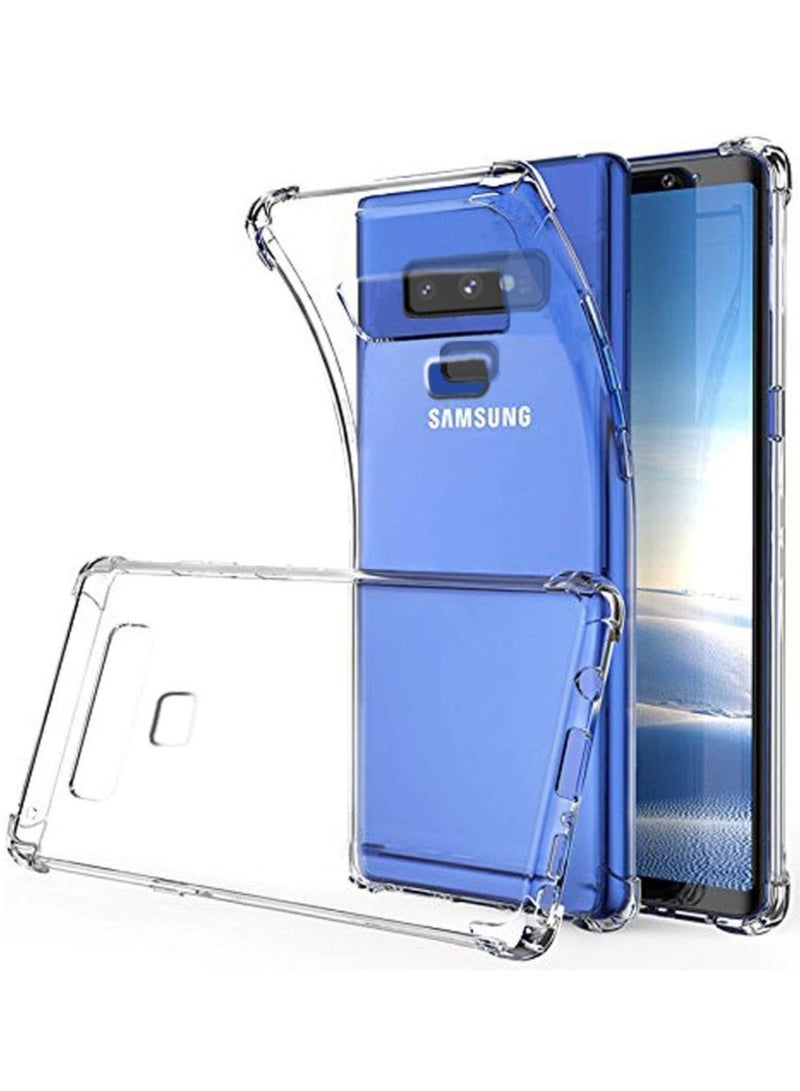 MIGOFAST Samsung Galaxy Note 9 Transparent Cover Anti Scratch Case Shock Absorbent TPU Protective Clear Back Cover with Corner Bumper Protection for Samsung Galaxy Note 9 Clear - Image 5