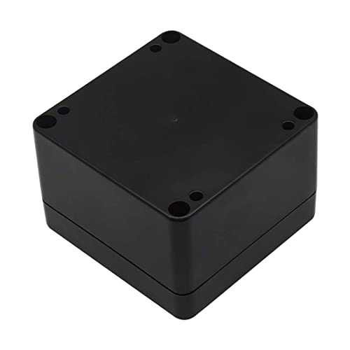 LeMotech Junction Box IP65 Waterproof Project Box Dustproof ABS Plastic Electrical Boxes Universal Enclosure for Electronic Black 3.29x 3.19x 2.2 inch (83 x 81 x 56mm)(Pack of 1) - Image 5