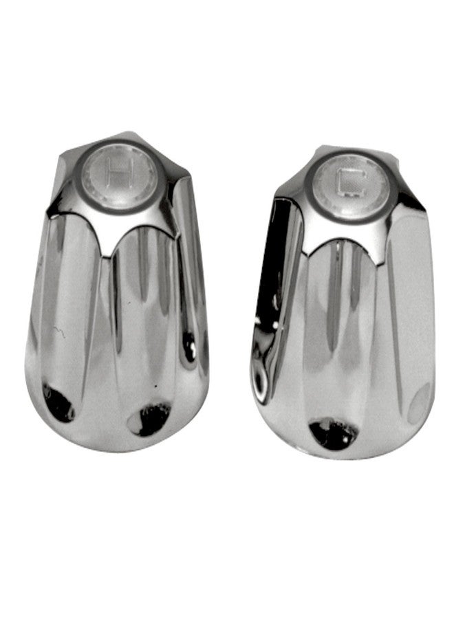 Danco (80457) Pair of Faucet Handles for Price Pfister Verve Tub/Shower, Size, Chrome|Metal - Image 1