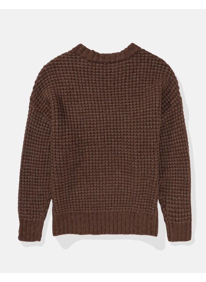 American Eagle - Crew Neck Knitted Sweater - Image 1