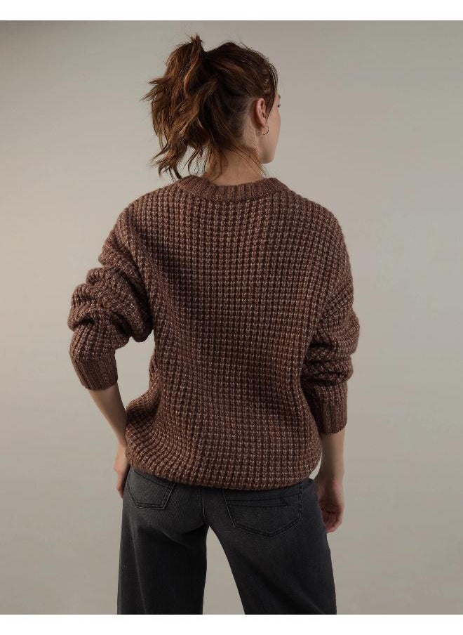 American Eagle - Crew Neck Knitted Sweater - Image 1