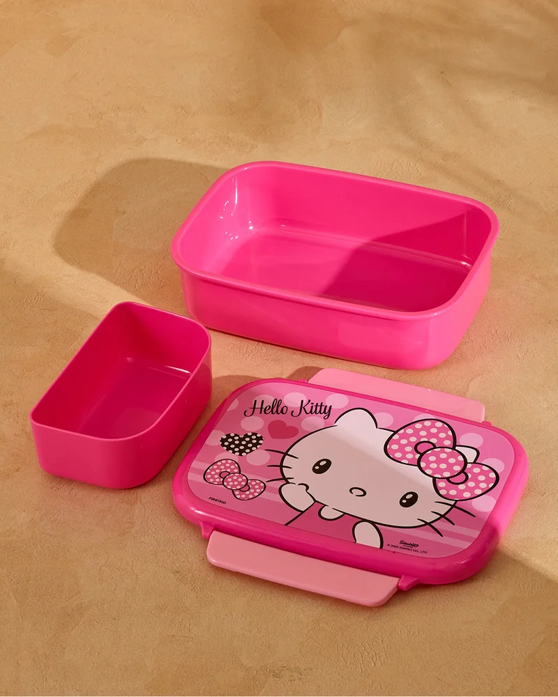 REDTAG Pink Hello Kitty Lunch Box with Inner