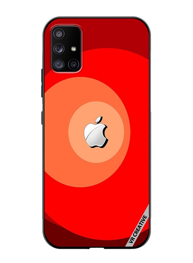 VR CREATIVE Protective Case Cover For Samsung Galaxy A51 5G Apple Design  Multicolour - Image 1