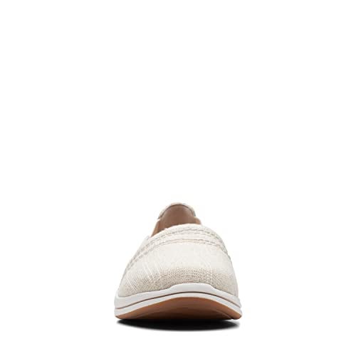 Clarks Women's Breeze Step II Loafer, Natural Interest, 11 Wide - Image 4