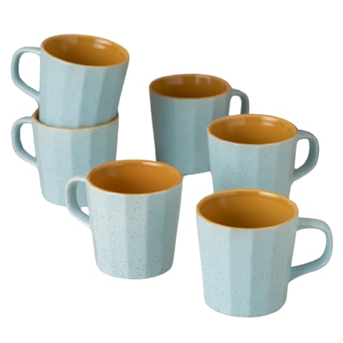 Clay Craft Fine Ceramic Armada Coffee Mug Set of 6, Cups for Tea & Coffee, Mug Set, Gift Set, Elegant Design for Home and Kitchen and Can Be Gifted to Your Loved Ones On Any Occassions - Image 3