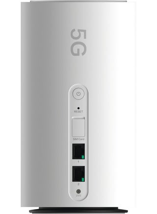 5G CPE Pro Router Qualcomm 5G Chip,Fast Wi-Fi 6 AX5400,OFDMA,Mesh Networking,NFC,Game Acceleration,Heat Dissipation,Gigabit Ethernet Ports-CB0401 Global Version White - view 2