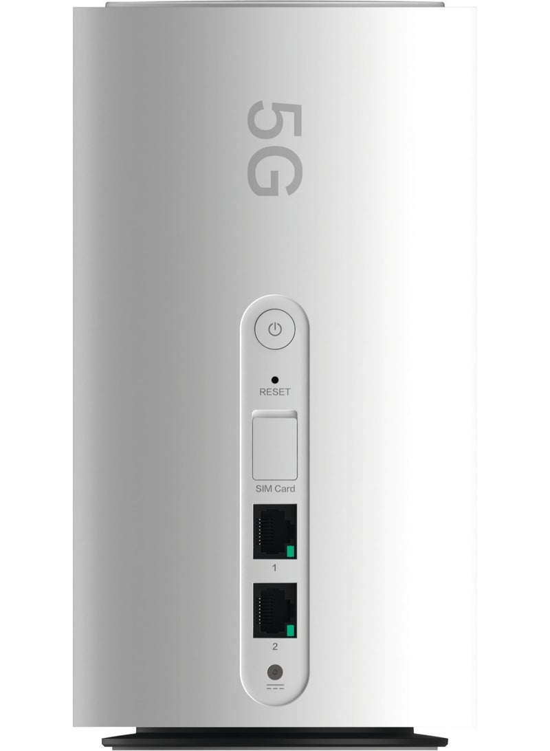 Xiaomi 5G CPE Pro Router Qualcomm 5G Chip,Fast Wi-Fi 6 AX5400,OFDMA,Mesh Networking,NFC,Game Acceleration,Heat Dissipation,Gigabit Ethernet Ports-CB0401 Global Version White - Image 2