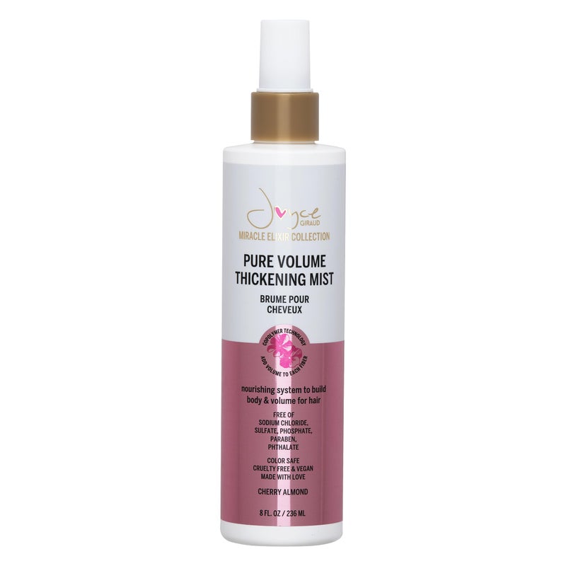 Miracle Elixir Collection Joyce Giraud Volumizing  Thickening Mist Adds Body  Fullness Cherry Almond Scent 8 Fl Oz