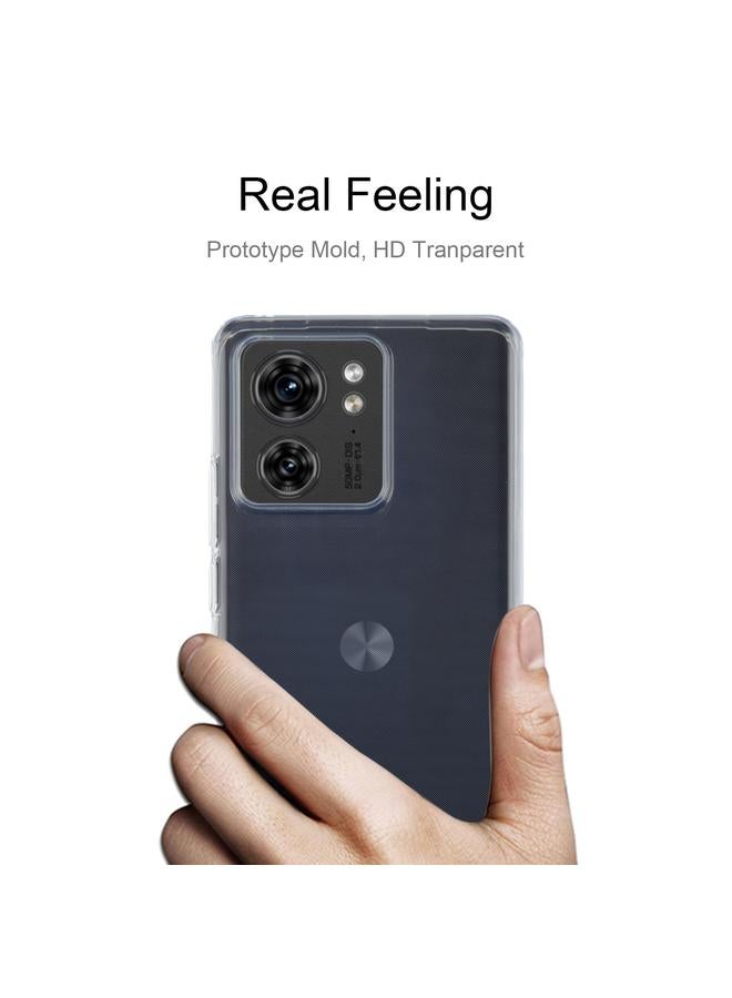 اس-توب جراب لهاتف Motorola Edge 40، جراب TPU شفاف فائق النحافة - Image 3