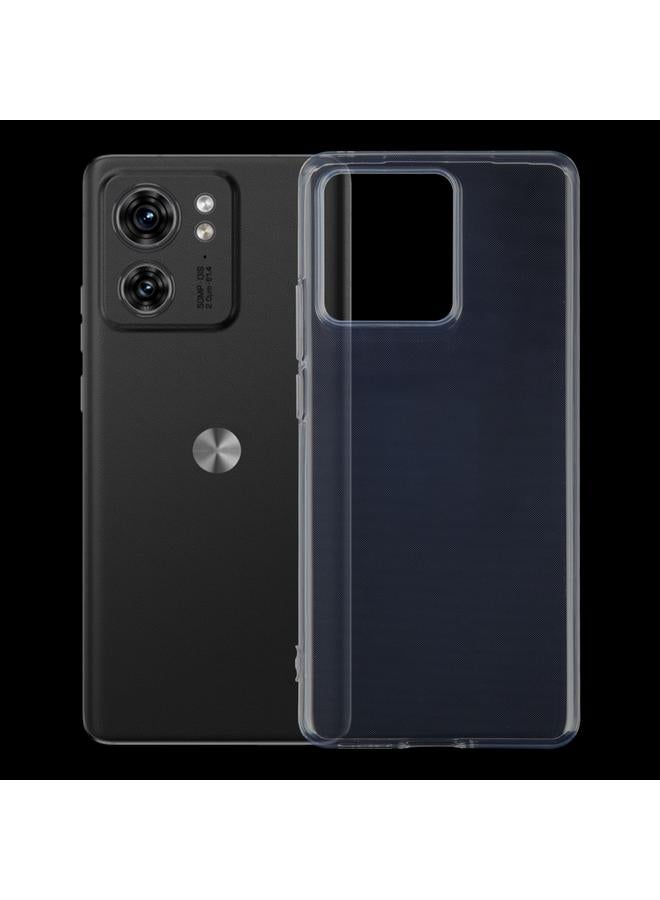 اس-توب جراب لهاتف Motorola Edge 40، جراب TPU شفاف فائق النحافة - Image 1