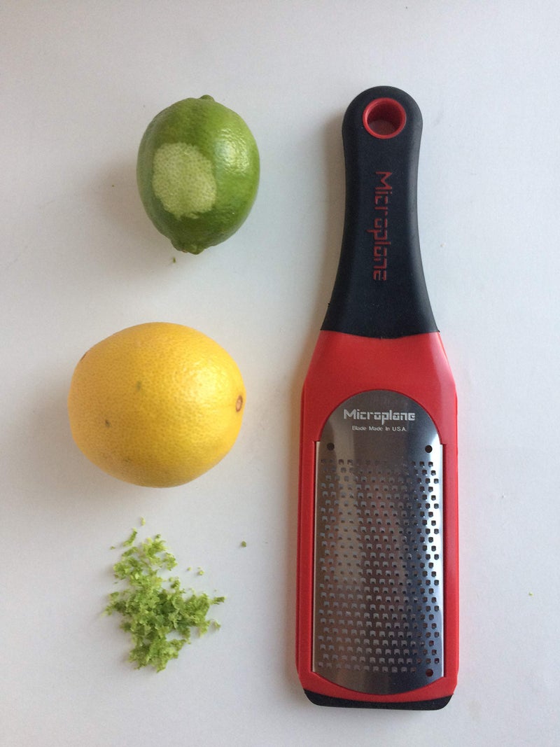 Microplane Artisan Series Cheese Grater and Zester (Fine, Red) - Image 2