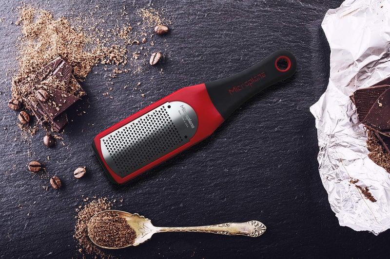 Microplane Artisan Series Cheese Grater and Zester (Fine, Red) - Image 3
