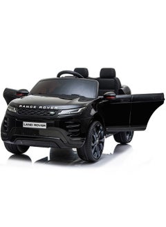 Range Rover Range Rover Evoque Licensed Electric Car, 12V Ride On Car With Remote Control For Kids - Black  - Image 3