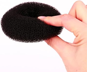 Quupy 3Pcs Donut Hair Bun Maker Ring Style Bun Maker Set Chignon Hair Doughnut Shape Hair Styling Tool for Women Girls LargeMiddleSmall - Image 5