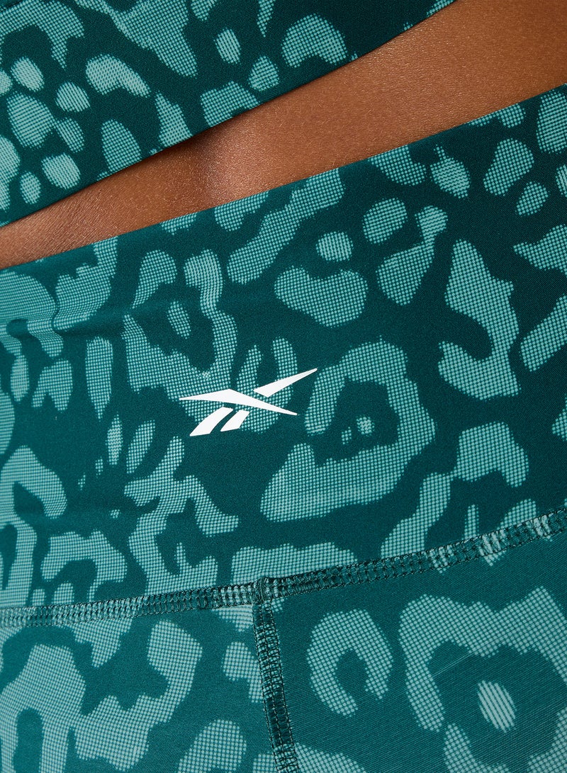 Reebok Id Train High Rise Printed Leggings - Image 3