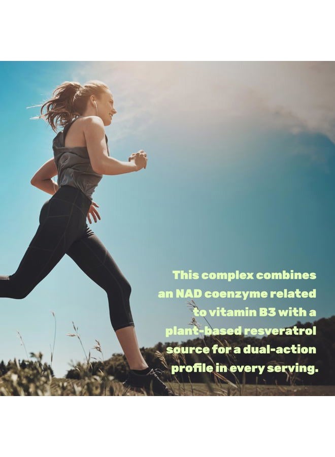 DEAL SUPPLEMENT Nad+ Supplement 1000 Mg Per Serving, 120 Vegetable Capsules: Maximum Potency Nad Enhancer, Healthy Aging, Energy & Brain Support; Similar to Nicotin Riboside - Image 4