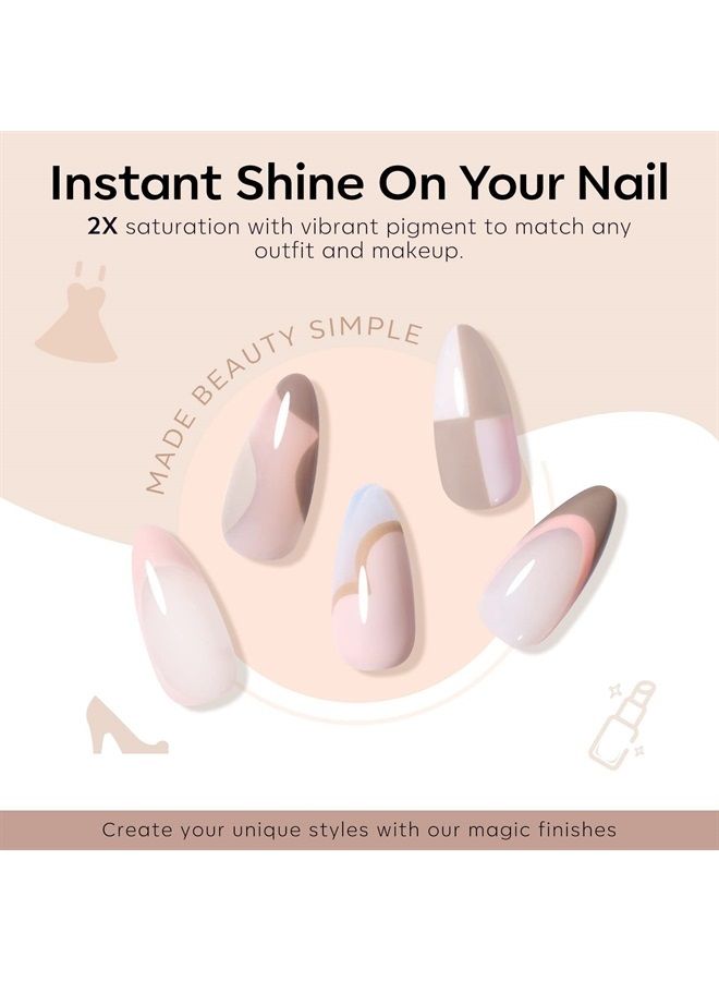 modelones مجموعة طلاء الأظافر الجل المحايد من موديلونز 6 ألوان، درجات لون البشرة العارية، البيج، التوب، العاجي، الأبيض، الوردي الباستيل، الرمادي، البني الفاتح لجميع المواسم، مجموعة مانكير قابلة للنقع، تصميم فن الأظافر، صالون في المنزل، هدايا للنساء - Image 4