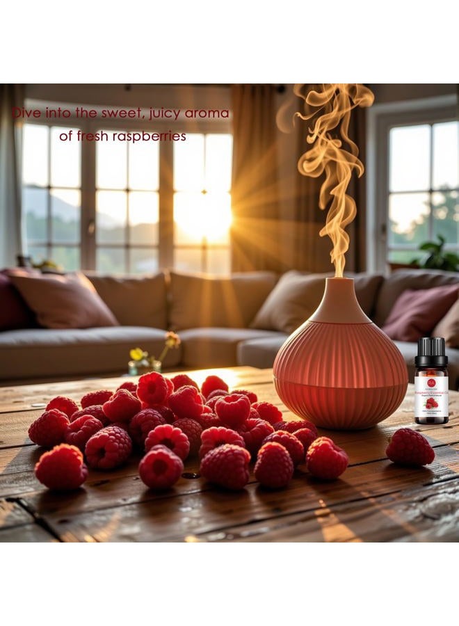 Rainbow Abby Raspberry Essential Oil, 100% Pure Organic Natural Aromatherapy Raspberry Oil for Diffuser, Massage, Yoga, Meditation, Bath, Skin Care (10ml) - Image 2