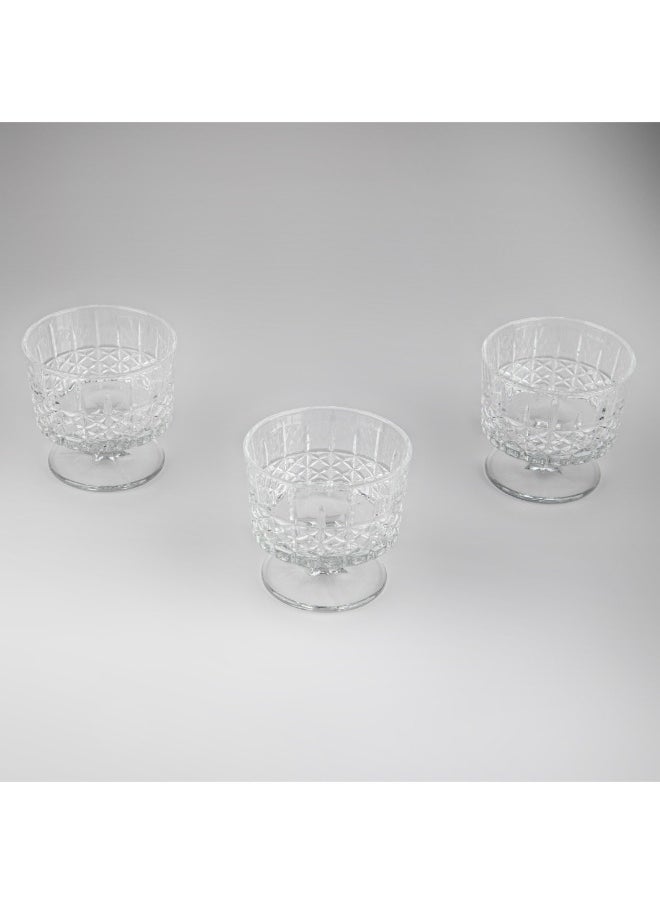 Soleter - Soleter 6 Pieces Sundae Bowl, Glass Ice Cream Bowls Set Small Glass Bowls - Image 1