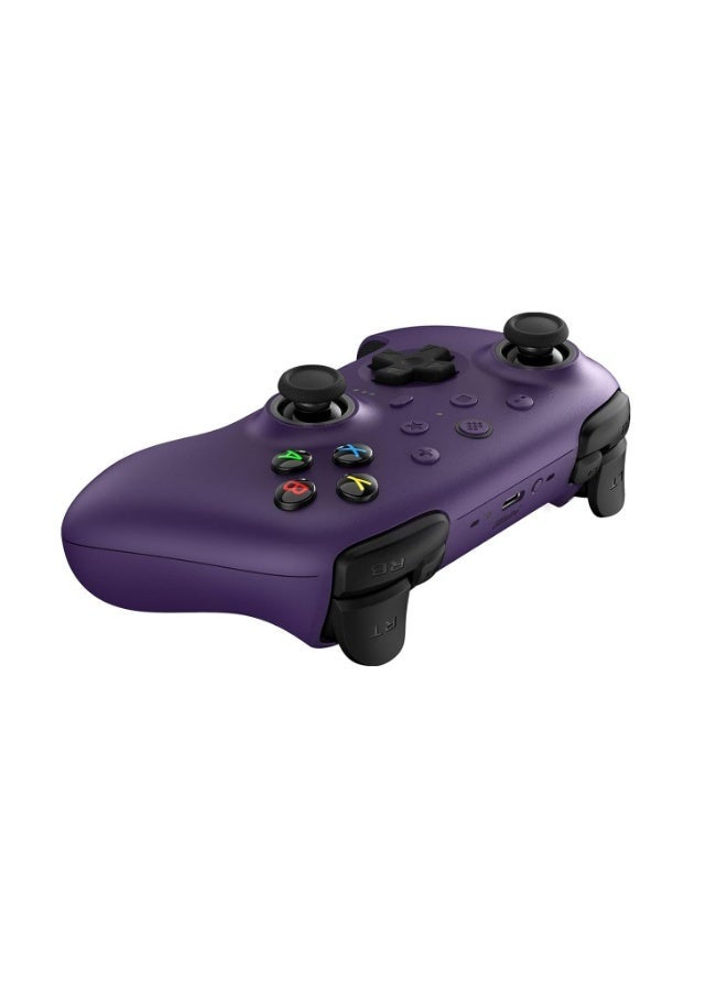 8BitDo Ultimate 2 Wireless Controller for Windows PC, Apple, Steam & Android, Gaming Controller with TMR Joysticks, Hall/Tactile Triggers, Motion Control, RGB Fire Ring, 1000Hz Polling Rate, purple. - Image 2