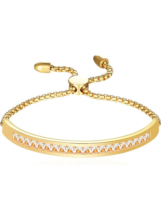 Lee Cooper LEE COOPER Women's Stainless Steel Gold Bracelet - LC.B.01029.130  - Image 1