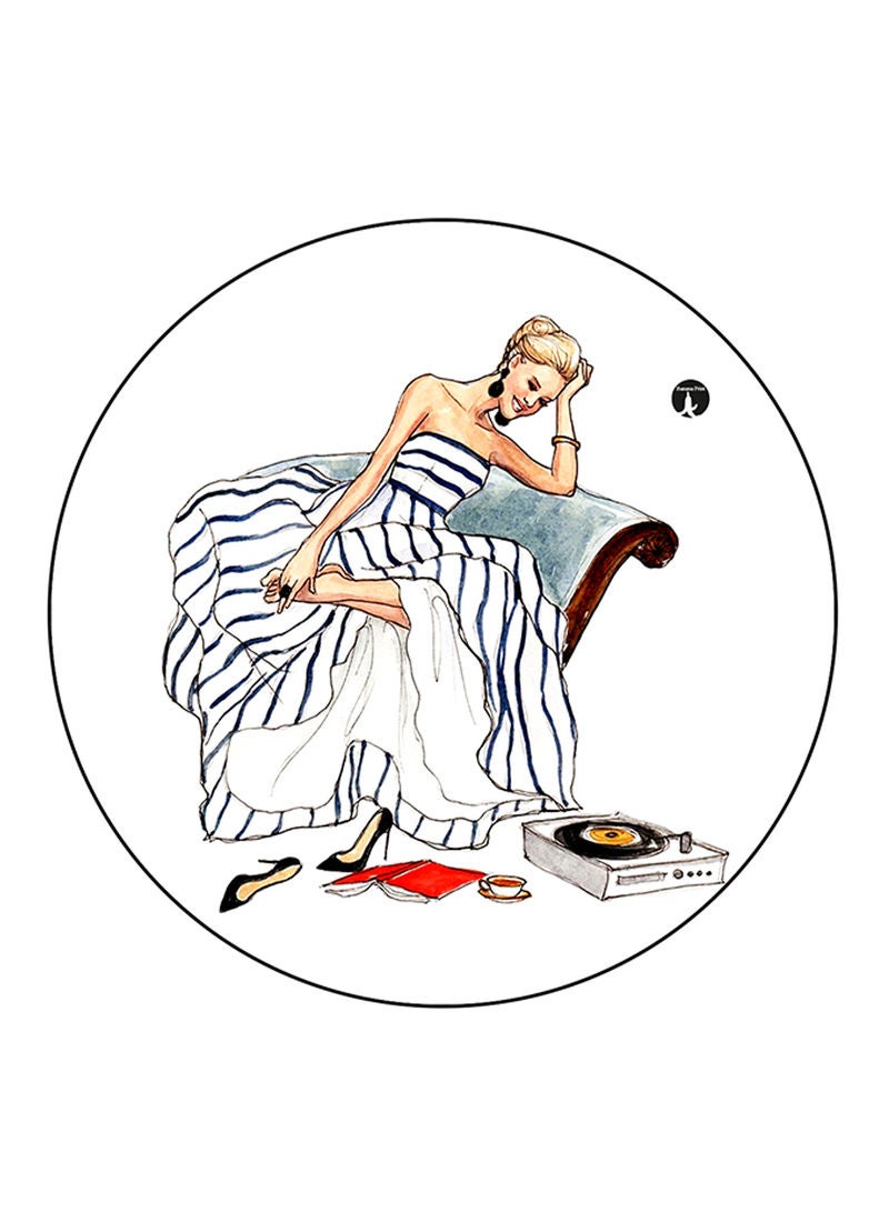 RKN Woman Printed Fridge Magnet  Multicolour - Image 2