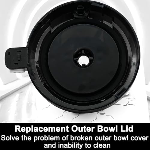 Kaluly Outer Bowl Lid Replacement Compatible with Ninja Swirl by CREAMi Ice Cream and Soft Serve Maker NC701 NC700 Series, Reusable Outer Lid for Ninja Swirl Replacement Parts Accessories, BPA-Free - Image 4