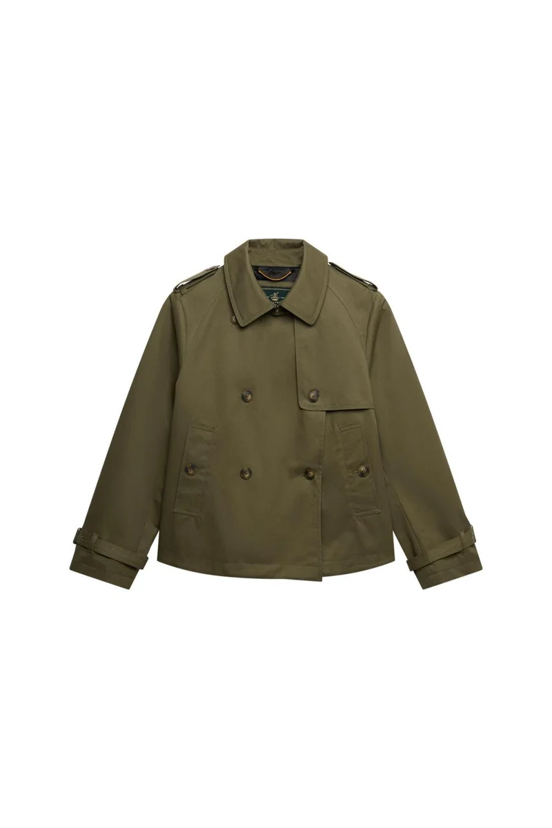 سوبر دراي Short Trench Coat