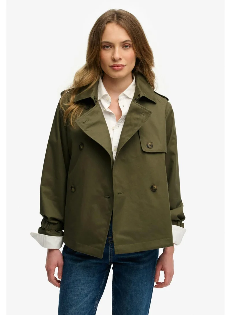 سوبر دراي Short Trench Coat