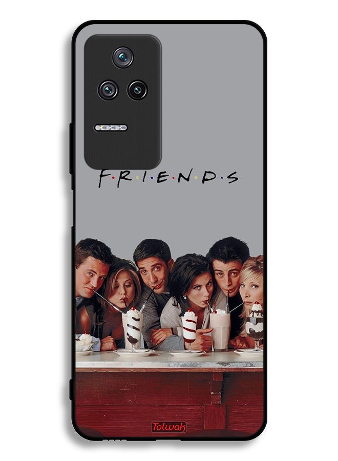 Tolwak Xiaomi Poco F4 Protective Case Cover F R I E N D S - Image 2