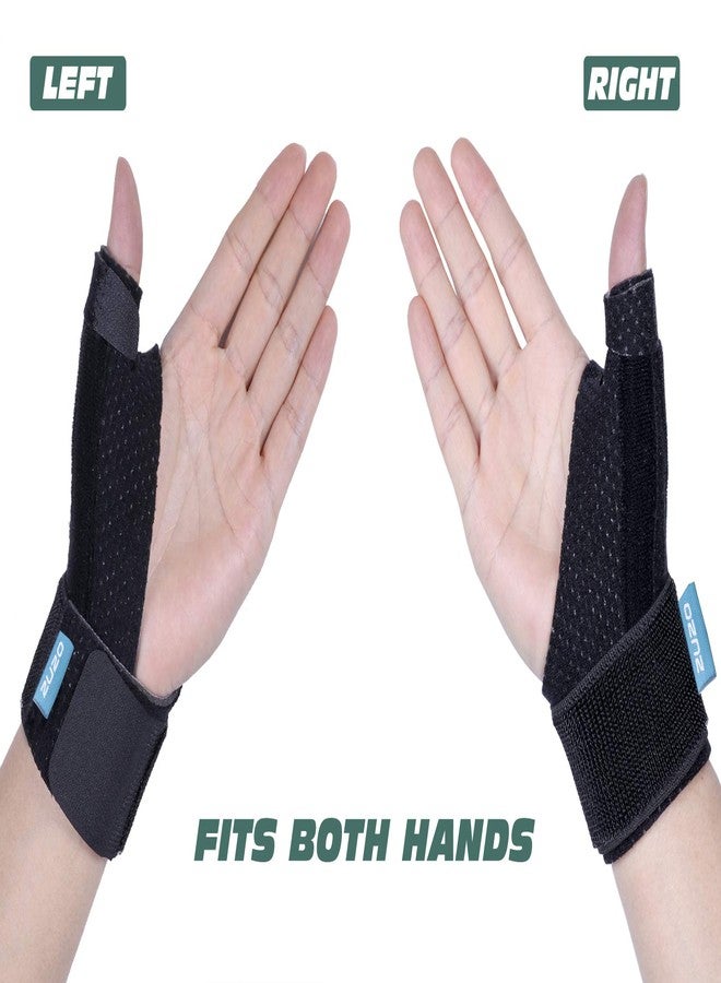 2U2O Compression Reversible Thumb & Wrist Stabilizer Splint(Improved Version) for BlackBerry Thumb, Finger, Pain Relief, Arthritis, Tendonitis, Sprained, Carpal Tunnel, Stable, S-M - Image 4