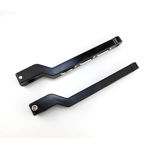 FORLETOR Motorcycle Heel Toe Gear Shift Lever Shift Peg Replacement for Harley FL Softail for Touring Electra Glide Road King Road Glide FLHX Street Glide Tri Glide Trikes Shifter LeversBlack - Image 3