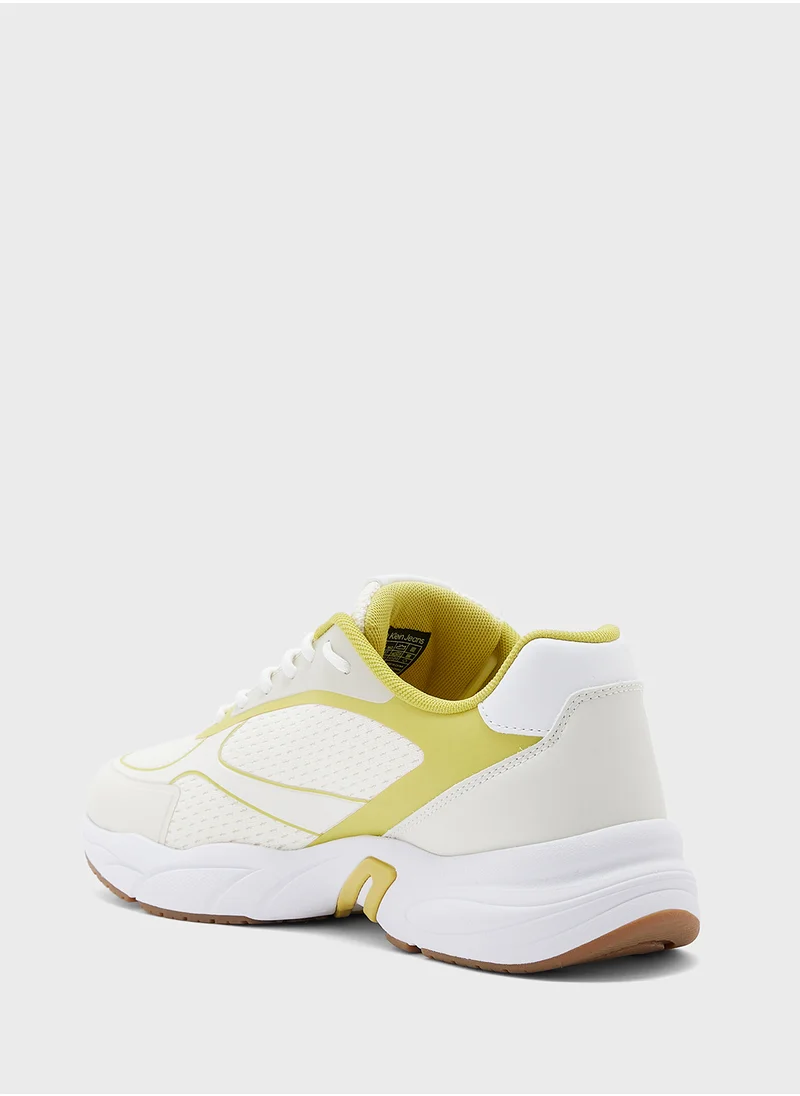 Calvin Klein Jeans RETRO TENNIS KNIT TRAINERS