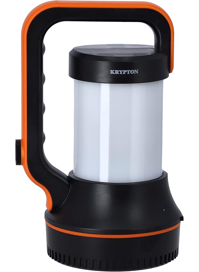 KRYPTON KNSL5411 Rechargeable Search Light 4800mAh Battery Emergency Light 17 Hours Torch & 3.5 Hours Working Lantern Multi functional 2 Years Warranty - Image 1