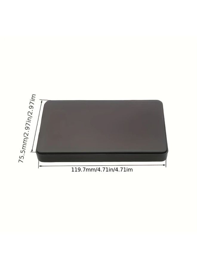 غلاف محرك الأقراص الصلبة SATA USB 3.0 لمحركات الأقراص الصلبة HDD و SSD مقاس 2.5 بوصة، حالة ABS، قابل للتبديل الساخن، قطعة واحدة - Image 2